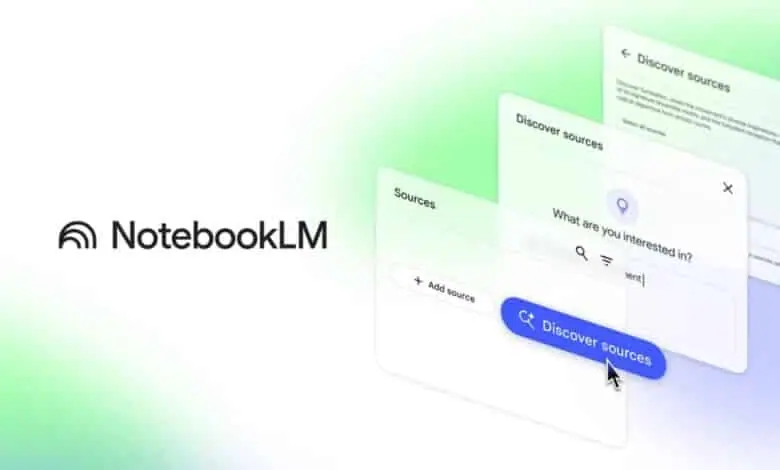 جوجل تطلق تحديثًا جديدًا لأداة NotebookLM مع ميزة جلب المصادر من الإنترنت