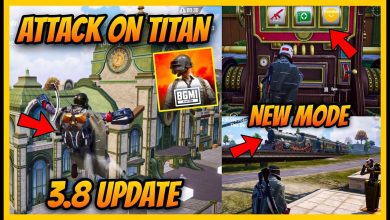 PUBG Update 3.8 Attack on Titan