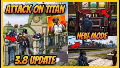PUBG Update 3.8 Attack on Titan