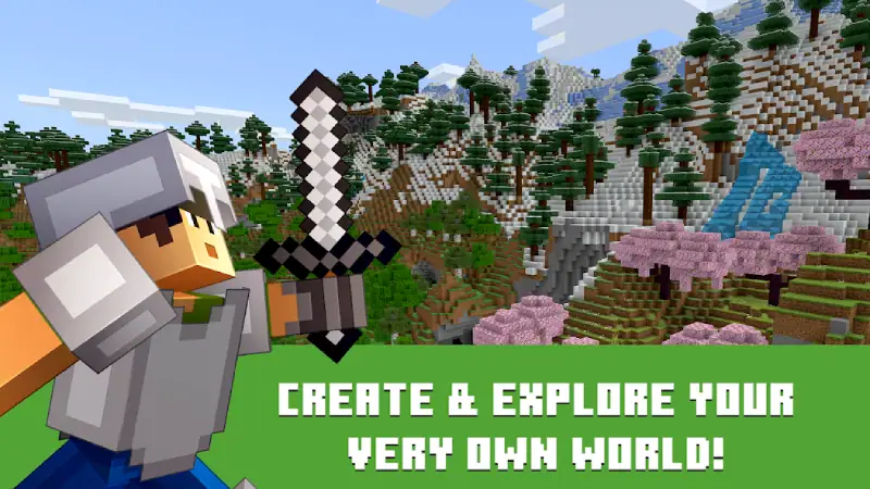 تحميل ماين كرافت Minecraft مهكرة Apk للاندرويد 2025 اخر اصدار مجانا