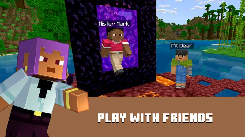 تحميل ماين كرافت Minecraft مهكرة Apk للاندرويد 2025 اخر اصدار مجانا