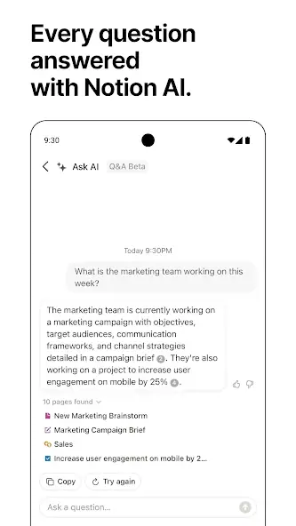 تحميل تطبيق نوشن Notion Apk بالعربي مهكر لتدوين الملاحظات للاندرويد 2025 أخر إصدار مجانا