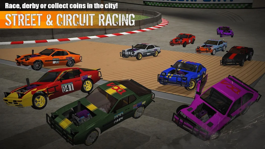 تحميل لعبة Demolition Derby 3 مهكرة Apk للاندرويد 2025 اخر اصدار مجانا