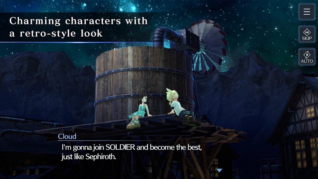 تحميل لعبة FINAL FANTASY VII EVER CRISIS مهكرة Apk للاندرويد 2025 اخر اصدار مجانا