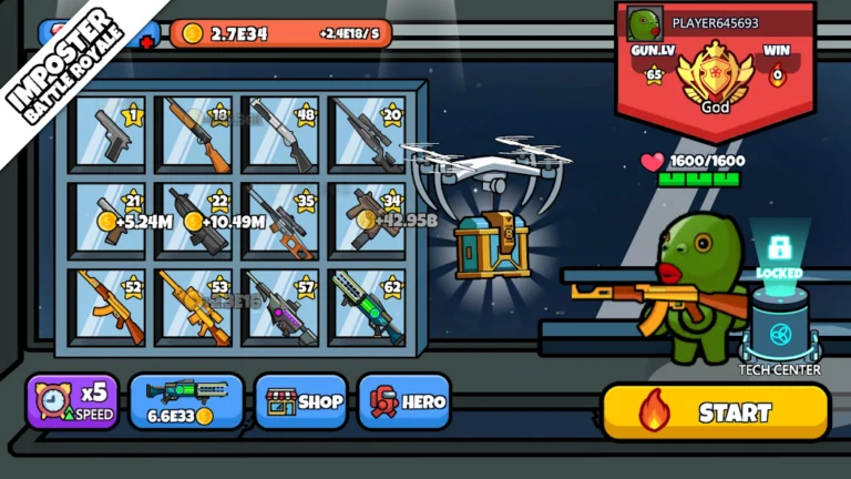تحميل لعبة Imposter Battle Royale مهكرة Apk للاندرويد 2025 اخر اصدار مجانا