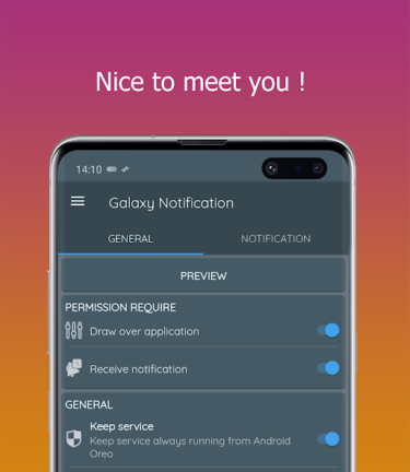 تحميل تطبيق Galaxy Notification Dynamic مهكر Apk للاندرويد 2025 اخر اصدار مجانا