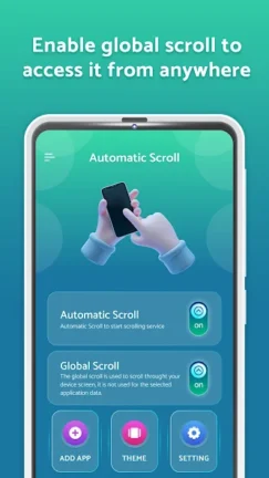 تحميل تطبيق التمرير التلقائي Automatic Scroll مهكر Apk للاندرويد 2025 اخر اصدار مجانا