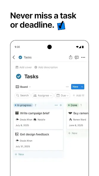 تحميل تطبيق نوشن Notion Apk بالعربي مهكر لتدوين الملاحظات للاندرويد 2025 أخر إصدار مجانا
