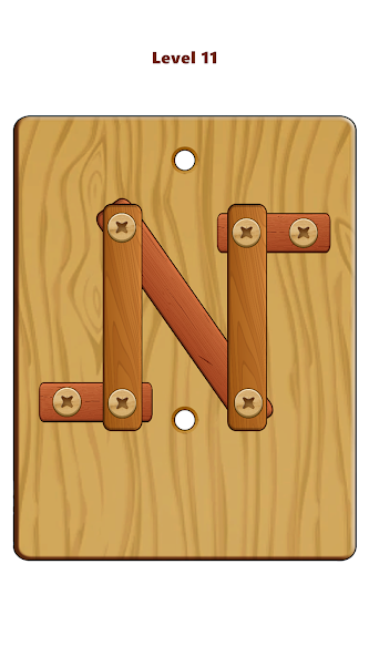 تحميل لعبة Wood Nuts & Bolts Puzzle مهكرة Apk للاندررويد 2025 اخر إصدار مجانا
