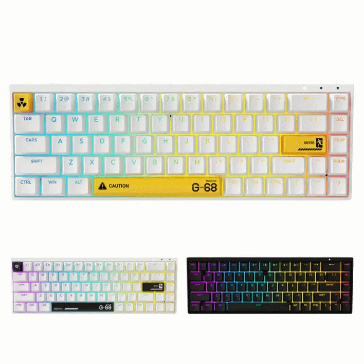 إطلاق لوحة مفاتيح Chronos 68 من Syntech بمعدل 8K Hz وتقنية SnapTap: Innovate Your Typing Experience