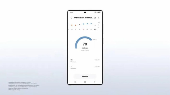 سامسونج تتهيأ لإطلاق Galaxy Watch 8 مع تقنية جديدة متطورة لتتبع مستويات البيتا كاروتين