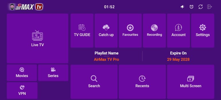 تحميل تطبيق اير ماكس AirMax TV Pro مهكر Apk مع كود التفعيل‏ للاندرويد اخر اصدار مجانا