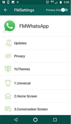تحميل تطبيق FM WhatsApp مهكر Apk للاندرويد 2025 اخر تحديث مجانا