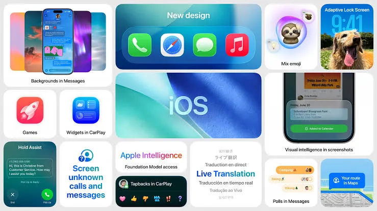 تحديث iOS 26 المزايا الكاملة والهواتف المؤهلة وموعد الإصدار