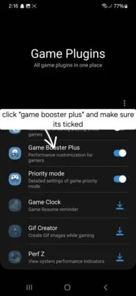 تحميل تطبيق Samsung Game Booster Apk للاندرويد 2025 اخر اصدار مجانا