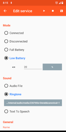 تحميل تطبيق Battery Sound Notification مهكر Apk للاندرويد 2026 اخر اصدار مجانا
