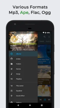 تحميل تطبيق Omnia Music Player مهكر Apk للاندرويد 2025 اخر اصدار مجانا