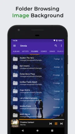 تحميل تطبيق Omnia Music Player مهكر Apk للاندرويد 2025 اخر اصدار مجانا