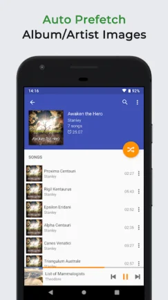 تحميل تطبيق Omnia Music Player مهكر Apk للاندرويد 2025 اخر اصدار مجانا
