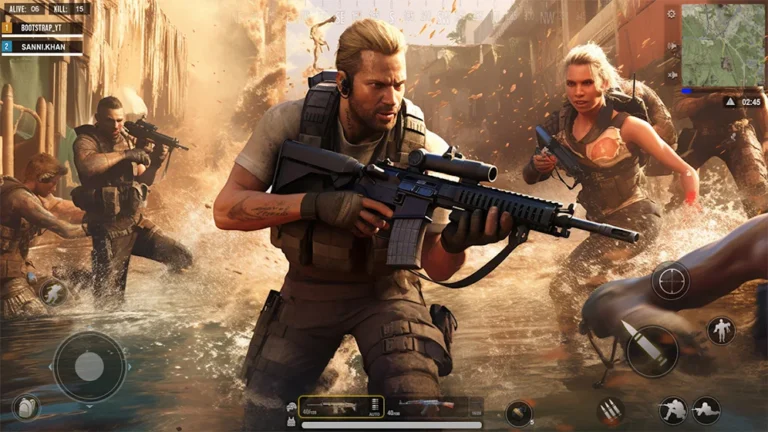 تحميل لعبة BattleStrike Commando Gun مهكرة Apk للاندرويد 2025 اخر اصدار مجانا