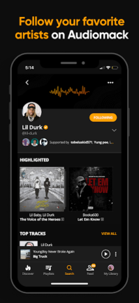تحميل تطبيق Audiomack مهكر Apk للاندرويد 2025 اخر اصدار مجانا