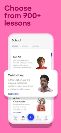 تحميل تطبيق SketchAR مهكر Apk للاندرويد 2025 اخر اصدار مجانا