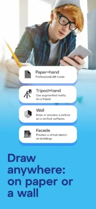 تحميل تطبيق SketchAR مهكر Apk للاندرويد 2025 اخر اصدار مجانا