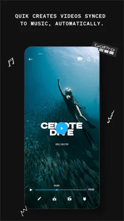 تحميل تطبيق GoPro Quik مهكر Apk للاندرويد 2025 اخر اصدار مجانا