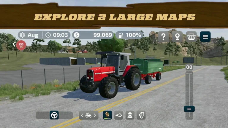 تحميل لعبة Farming Simulator 23 NETFLIX مهكرة Apk للاندرويد 2025 اخر اصدار مجانا
