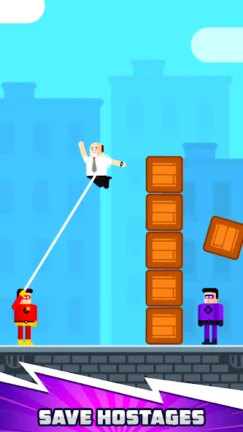 تحميل لعبة The Superhero League مهكرة Apk للاندرويد 2025 اخر اصدار مجانا