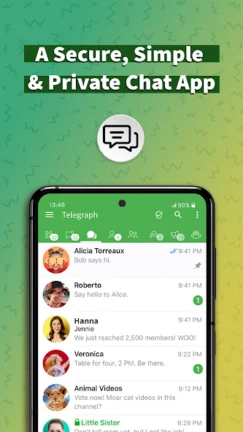 تحميل تليجراف Graph Messenger مهكر Apk للاندرويد 2025 اخر اصدار مجانا