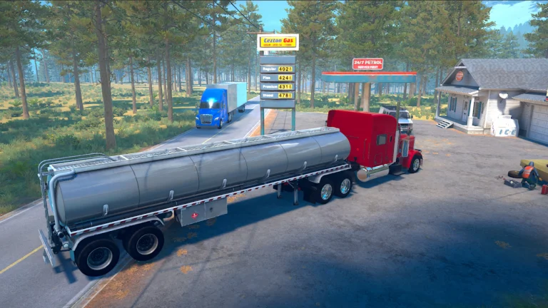 تحميل لعبة Truck Simulator USA مهكرة Apk للاندرويد 2025 اخر اصدار مجانا
