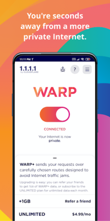 تحميل برنامج Vpn DNS 1.1.1.1 مهكر Apk للاندرويد 2025 اخر اصدار مجانا