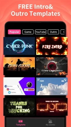 تحميل تطبيق Intro Maker Pro مهكر Apk للاندرويد 2026 اخر اصدار مجانا