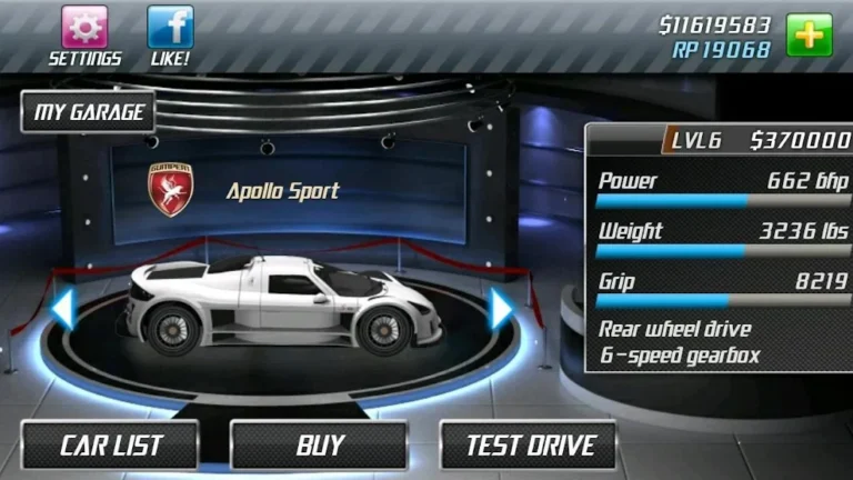تحميل لعبة Drag Racing مهكرة Apk للاندرويد 2025 اخر اصدار مجانا