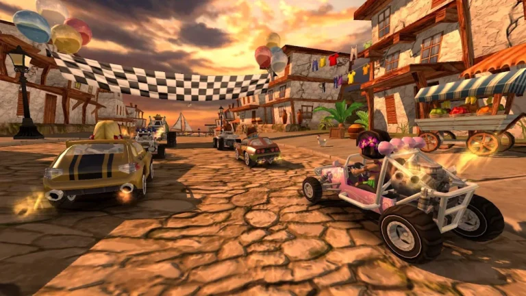 تحميل لعبة Beach Buggy Racing مهكرة Apk للاندرويد 2026 اخر اصدار مجانا