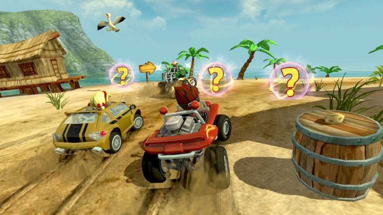 تحميل لعبة Beach Buggy Racing مهكرة Apk للاندرويد 2026 اخر اصدار مجانا