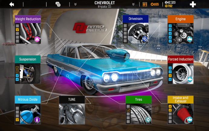 تحميل لعبة Nitro Nation مهكرة Apk للاندرويد 2026 اخر اصدار مجانا