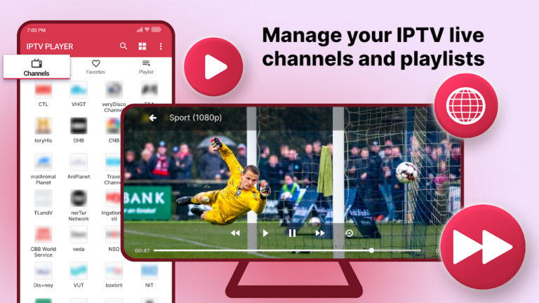 تحميل تطبيق IPTV PLAYER مهكر Apk للاندرويد 2026 اخر اصدار مجانا