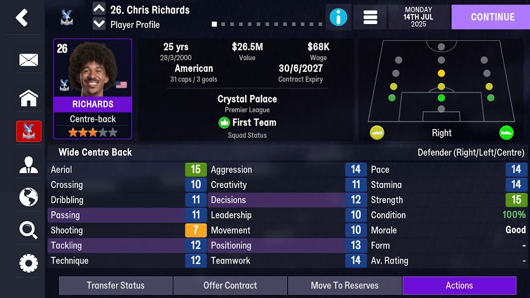 تحميل لعبة Football Manager 2026 Mobile مهكرة Apk للاندرويد اخر اصدار مجانا