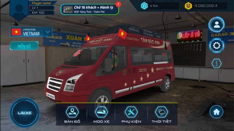 تحميل لعبة Minibus Simulator Vietnam مهكرة Apk للاندرويد 2025 اخر اصدار مجانا