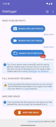 تحميل برنامج استرجاع الصور المحذوفة Diskdigger Pro مهكر Apk للاندرويد 2025 اخر اصدار مجانا