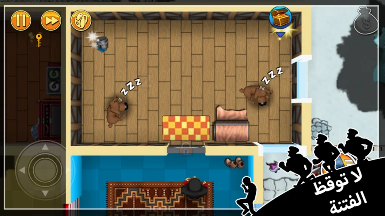تحميل لعبة الحرامي بوب 1 Robbery Bob مهكرة Apk للاندرويد 2025 اخر اصدار مجانا