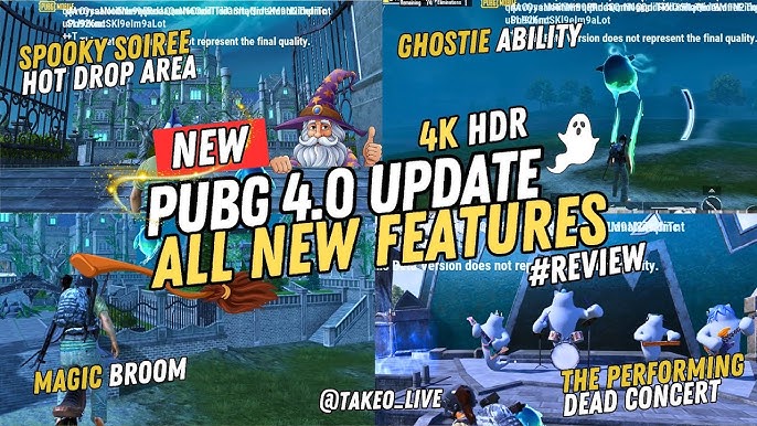 تحميل تحديث ببجي الجديد 4.0 مود ليلة الأشباح PUBG Update 4.0 Spooky Soiree