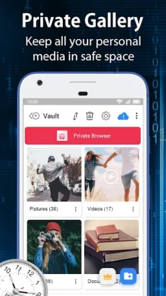 تحميل تطبيق Clock Vault مهكر Apk للاندرويد 2025 اخر اصدار مجانا
