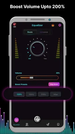 تحميل تطبيق رفع الصوت Loudly مهكر Apk للاندرويد 2025 اخر اصدار مجانا
