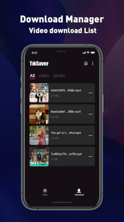 تحميل تطبيق TikSaver مهكر Apk للاندرويد 2025 اخر اصدار مجانا