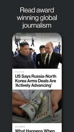 تحميل تطبيق الأخبار بلومبرج Bloomberg مهكر Apk للاندرويد 2025 اخر اصدار مجانا