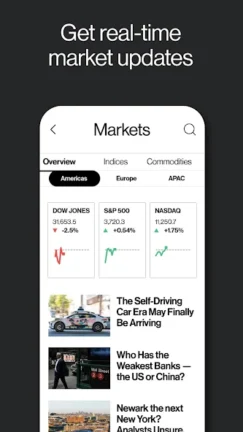 تحميل تطبيق الأخبار بلومبرج Bloomberg مهكر Apk للاندرويد 2025 اخر اصدار مجانا