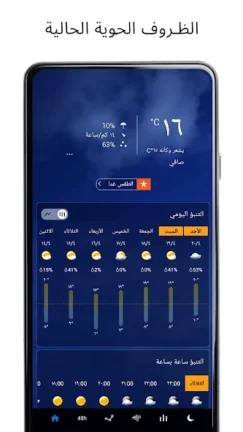 تحميل تطبيق Transparent Weather مهكر Apk للاندرويد 2025 اخر اصدار مجانا